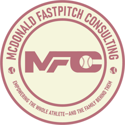 McDonald Fastpitch Consulting Logo